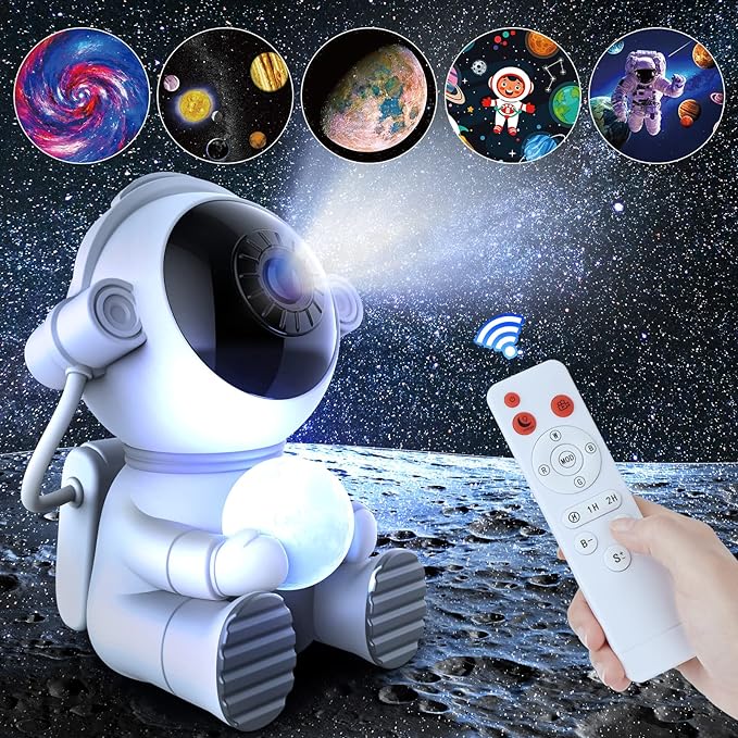 ASTRONAUTA CON LUZ NOCTURNA