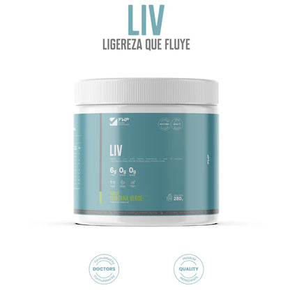 LIV Flora Balance – Digestión Ligera y Sin Inflamación (Fibra + Probióticos)