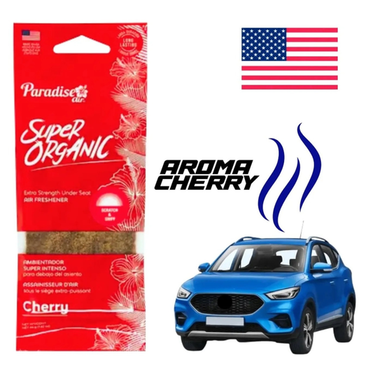 Ambientador Super Organic Cherry – Aroma a Cereza Duradero para Hogar, Oficina y Negocio