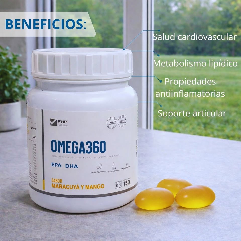 OMEGA 360 – 60 Gomitas