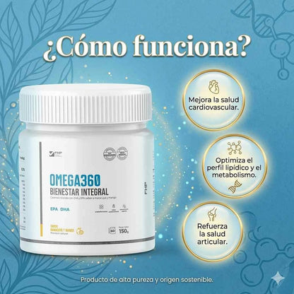 OMEGA 360 – 60 Gomitas