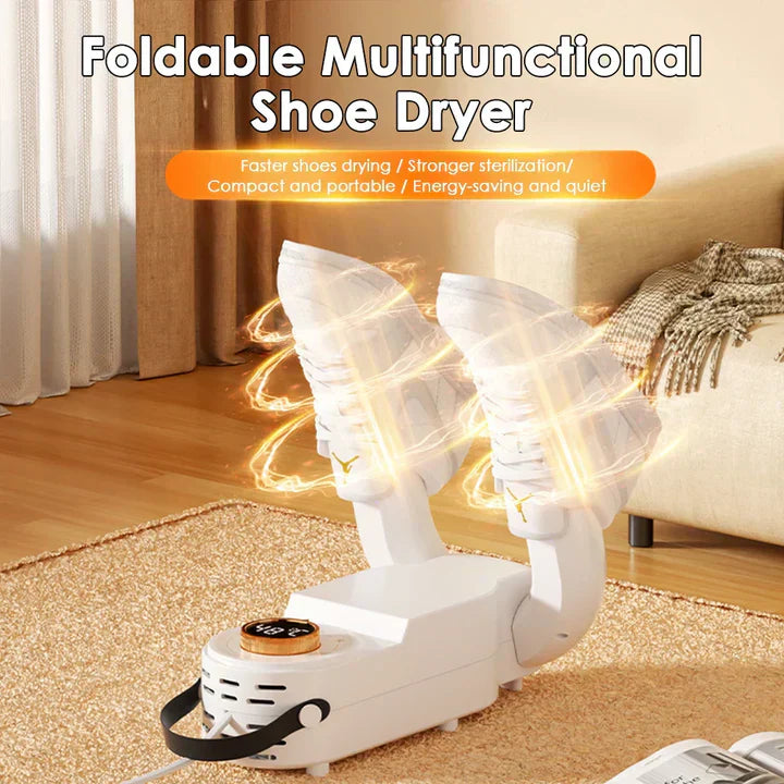 SECADOR ELÉCTRICO DE ZAPATOS  PORTATIL CON LUZ UV