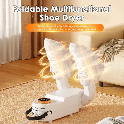 SECADOR ELÉCTRICO DE ZAPATOS  PORTATIL CON LUZ UV