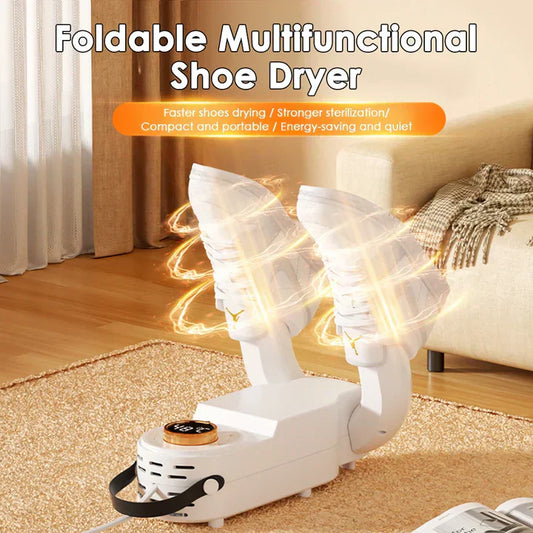 SECADOR ELÉCTRICO DE ZAPATOS  PORTATIL CON LUZ UV